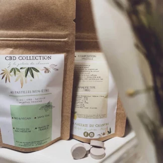 Pastilles CBD - saveur citron